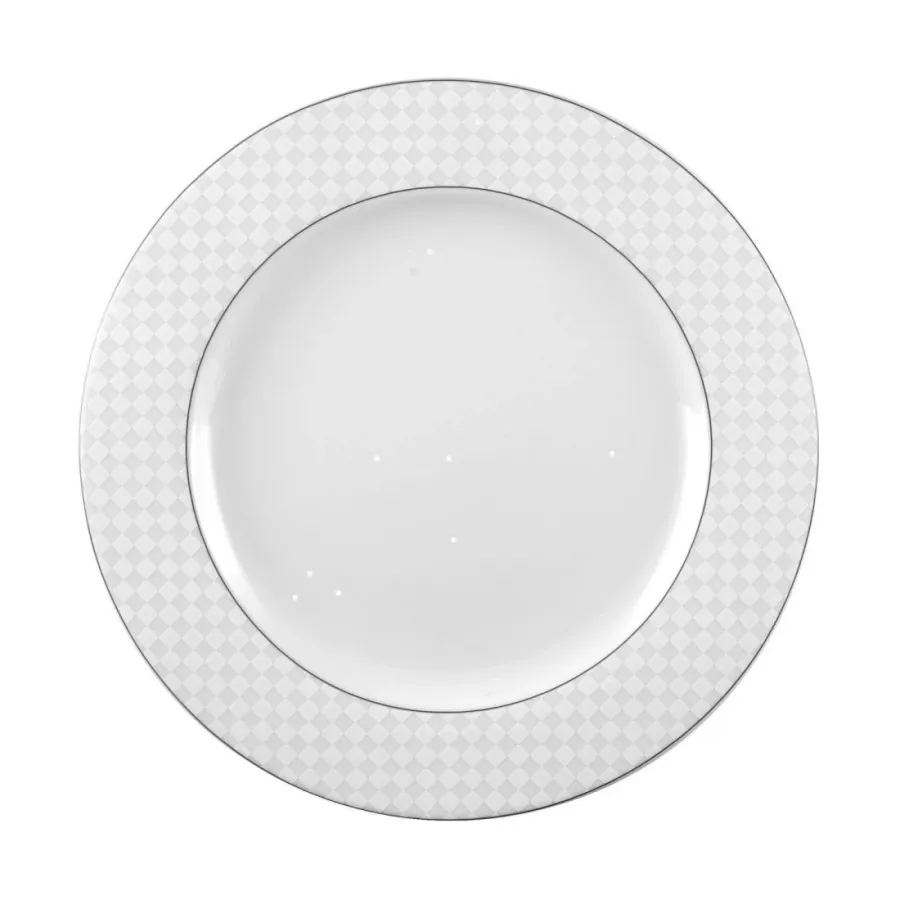 obrazek 1 Duży okrągły talerz obiadowy 26 cm z Niemiec - Seltmann Weiden
