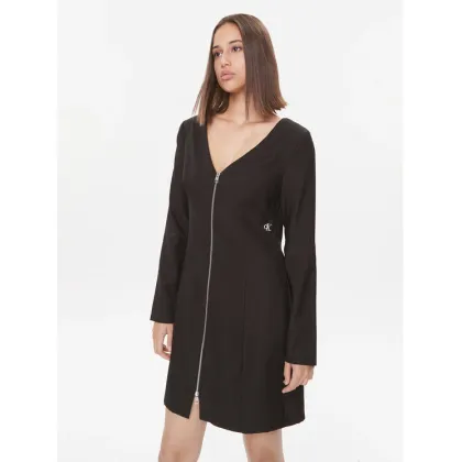 Zdjęcie Calvin Klein Jeans Sukienka codzienna J20J221910 Czarny Regular Fit