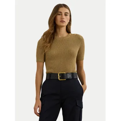 Zdjęcie LAUREN RALPH LAUREN Sweter 200957475001 Złoty