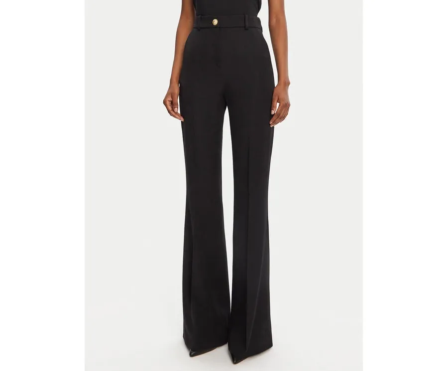 obrazek 1 Balmain Spodnie materiałowe DF1PO104WC09 Czarny Regular Fit
