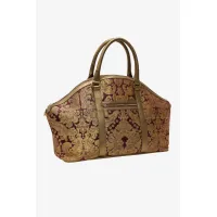 Picture Exclusive evening bag made of leather and silk - Terrida