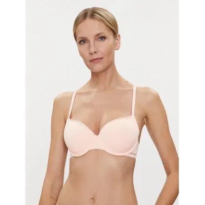 Zdjęcie Tommy Hilfiger Biustonosz z fiszbiną UW0UW04751 Różowy