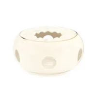 Zdjęcie Kremowy porcelanowy podgrzewacz z Niemiec w stylu klasycznym - Tettau