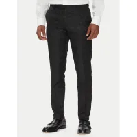 Zdjęcie KARL LAGERFELD Spodnie garniturowe 255002 553038 Czarny Slim Fit