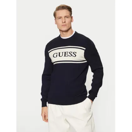 Zdjęcie Guess Sweter M5RR13 Z3KK2 Granatowy Regular Fit