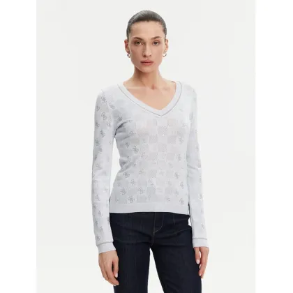 Zdjęcie Guess Sweter W5GR07 Z3D60 Niebieski Regular Fit
