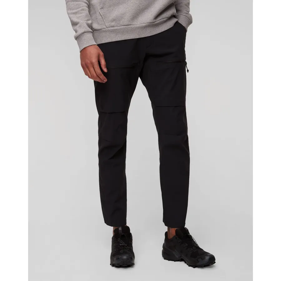 obrazek 1 Czarne Spodnie Turystyczne Męskie Fjallraven High Coast Hike Trousers M Reg