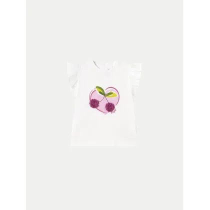 Zdjęcie Mayoral T-Shirt 1042 Biały Regular Fit