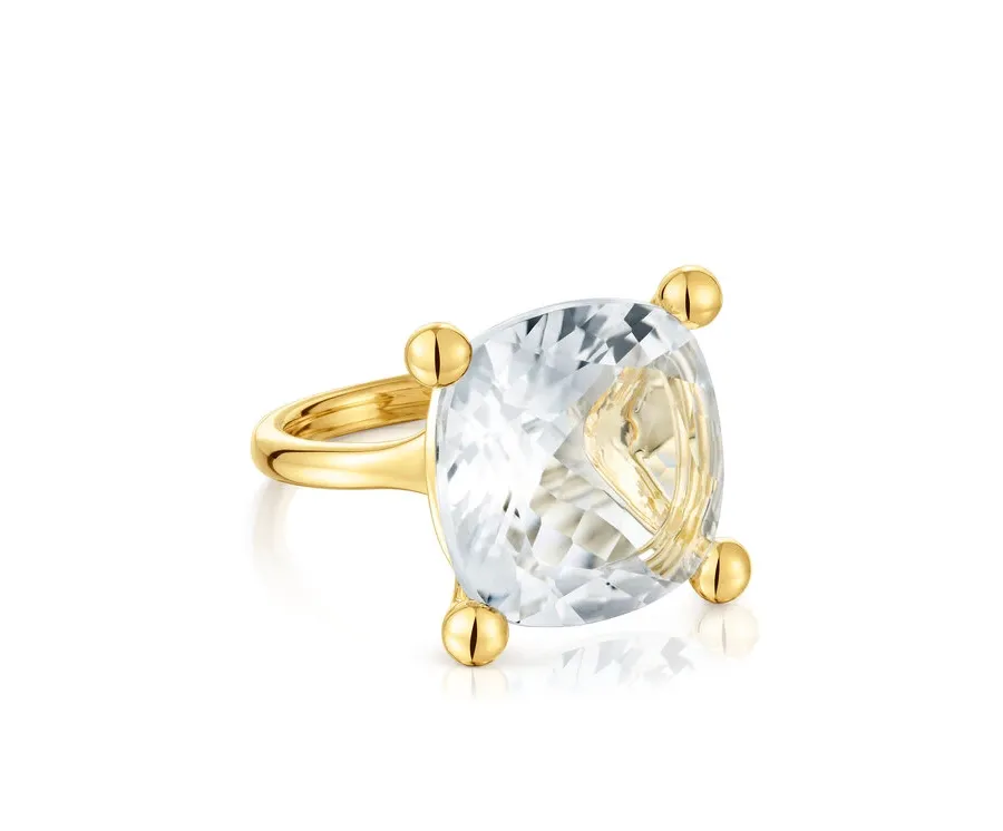 obrazek 1 TOUS Pierścionek 1004236412 Przezroczysty