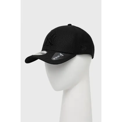 Zdjęcie New Era Czapka kolor czarny z aplikacją 12040560-BLACK