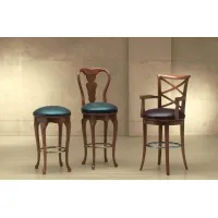 Picture A classic French-style stool and two armchairs – Morello Gianpaolo