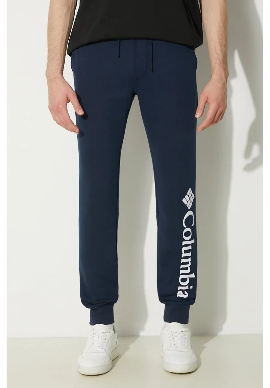 obrazek 1 Columbia Spodnie CSC Logo męskie kolor granatowy gładkie 1911601-010
