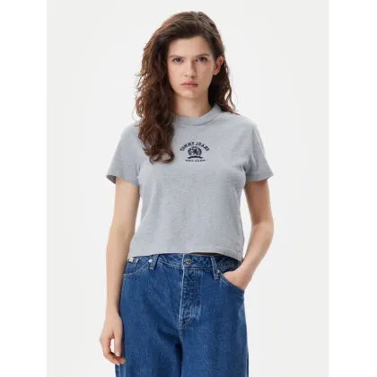 Zdjęcie Tommy Jeans T-Shirt Varsity DW0DW20317 Szary Regular Fit