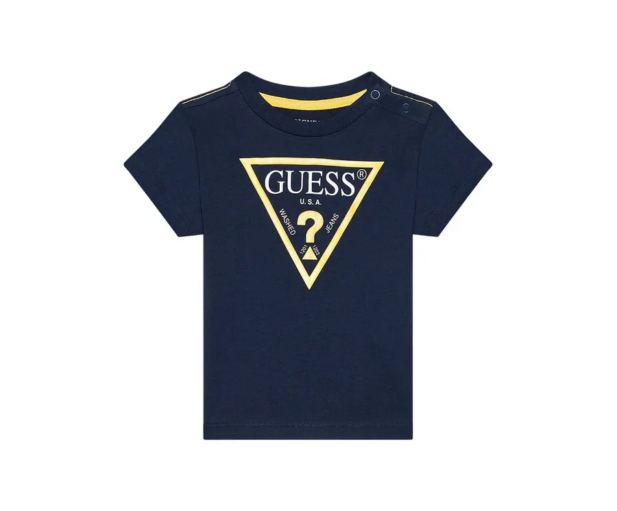 obrazek 1 Guess T-Shirt N73I55 K8HM0 Granatowy Regular Fit