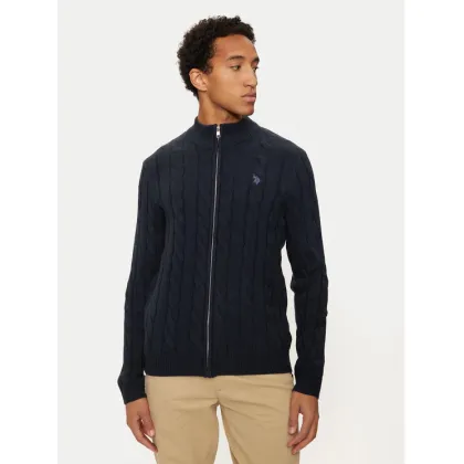 Zdjęcie U.S. Polo Assn. Sweter MUP3791 Granatowy Regular Fit