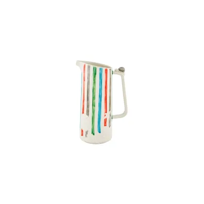 Zdjęcie Kolorowy dzbanek ceramiczny 1,5L w stylu wiejskim - Bordallo Pinheiro