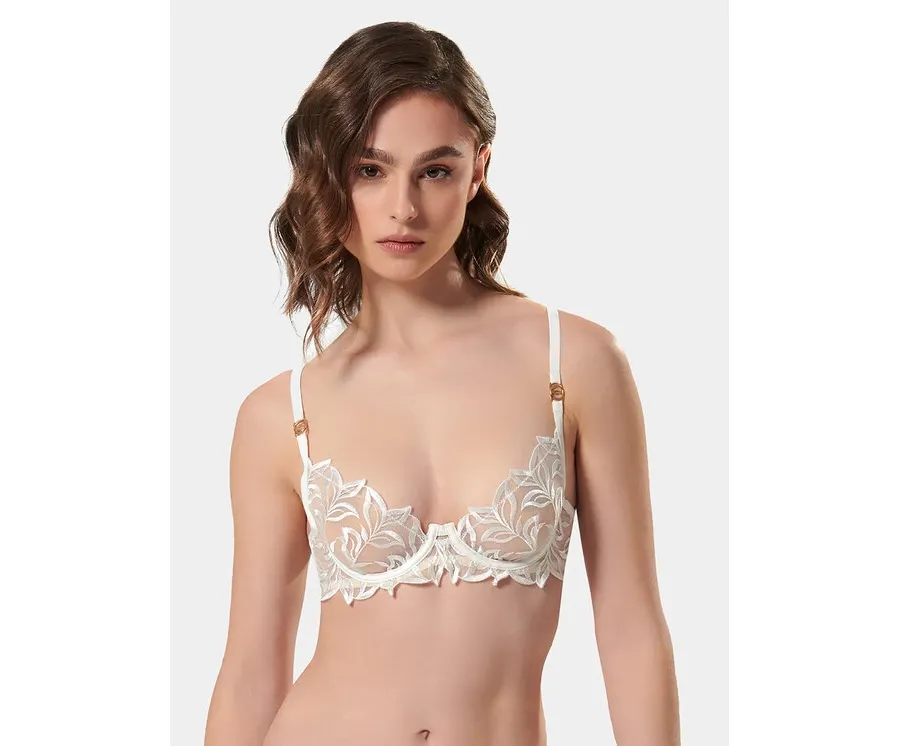 obrazek 1 Bluebella Biustonosz z fiszbiną Isadora 41953 Biały