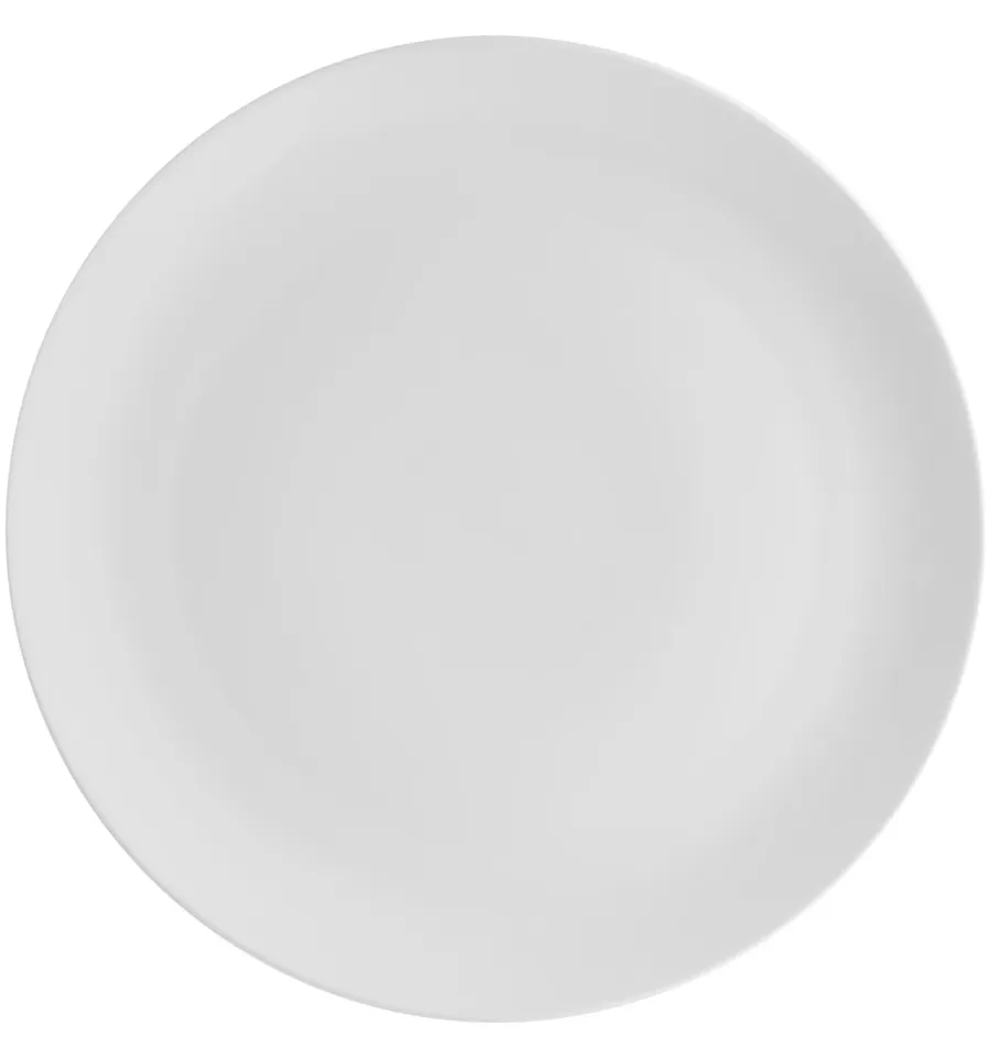 obrazek 1 Porcelanowy biały talerz-półmisek Broadway White z eleganckim i ponadczasowym kształtem - Vista Alegre