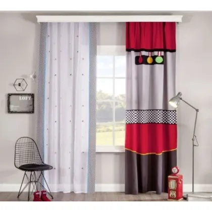 Zdjęcie Piękna firanka do pokoju dziecięcego - Cilek