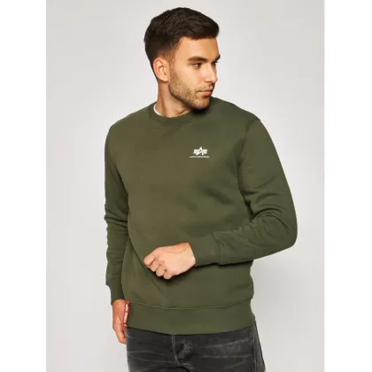 Zdjęcie Alpha Industries Bluza Basic 188307 Zielony Regular Fit