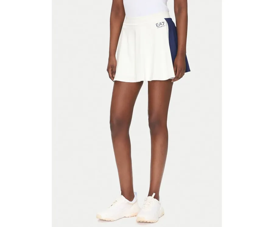 obrazek 1 EA7 Emporio Armani Spódnica tenisowa 7W000204 AF13282 M0058 Biały Regular Fit
