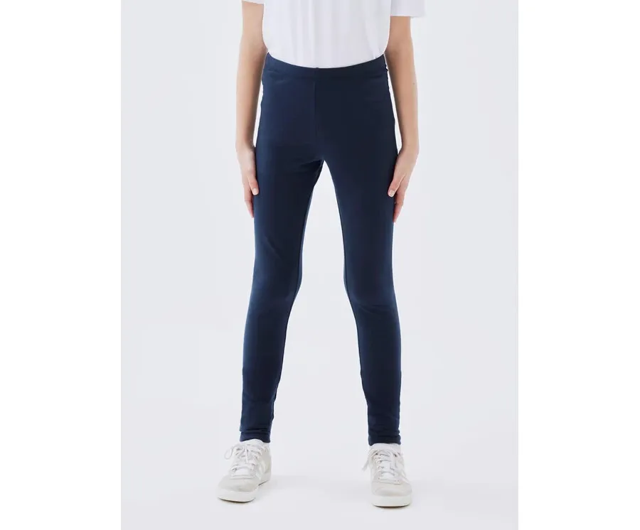 obrazek 1 NAME IT Legginsy 13195885 Granatowy Regular Fit