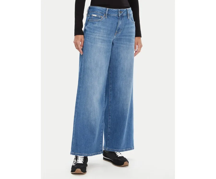 obrazek 1 Guess Jeans Jeansy W5YA0O D0022 Niebieski Regular Fit