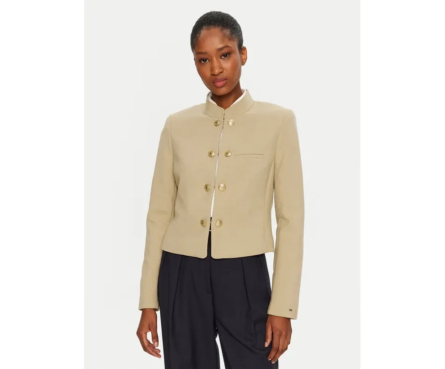 obrazek 1 Tommy Hilfiger Marynarka WW0WW44607 Beżowy Regular Fit