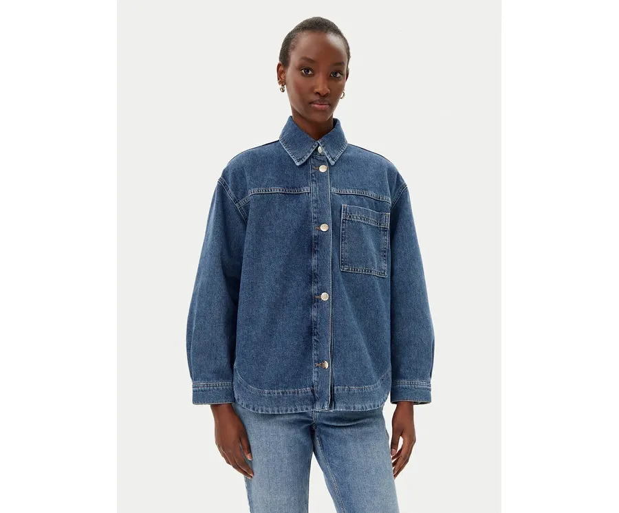 obrazek 1 Marella Koszula jeansowa Artista 2515111181 Niebieski Regular Fit