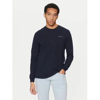 Zdjęcie Tommy Jeans Longsleeve Linear DM0DM21138 Granatowy Slim Fit