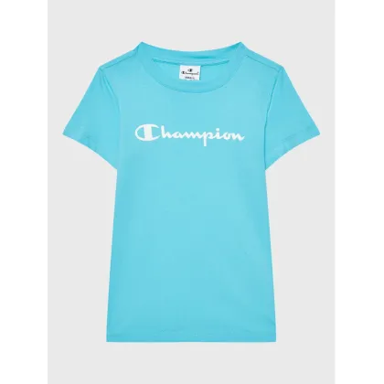 Zdjęcie Champion T-Shirt 404541 Niebieski Regular Fit