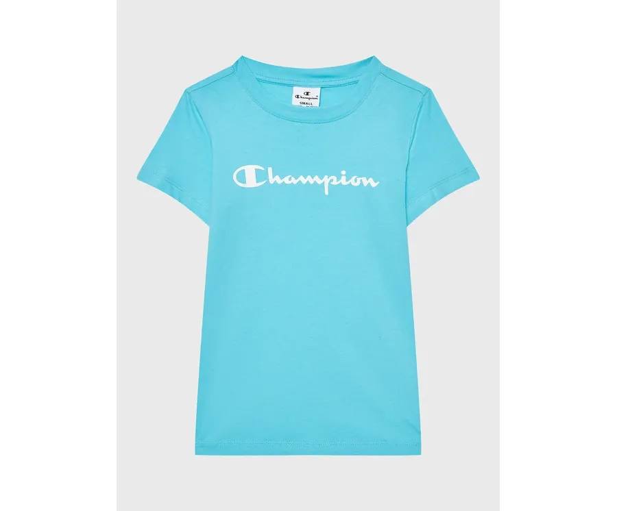 obrazek 1 Champion T-Shirt 404541 Niebieski Regular Fit