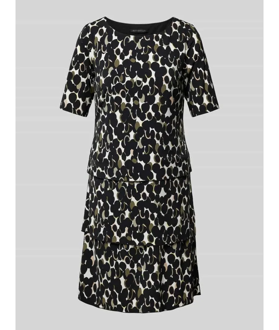 obrazek 1 Sukienka o długości do kolan ze wzorem na całej powierzchni