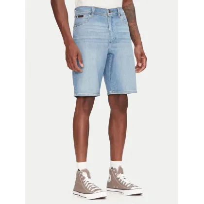 Zdjęcie Wrangler Szorty jeansowe Texas 112362508 Niebieski Regular Fit