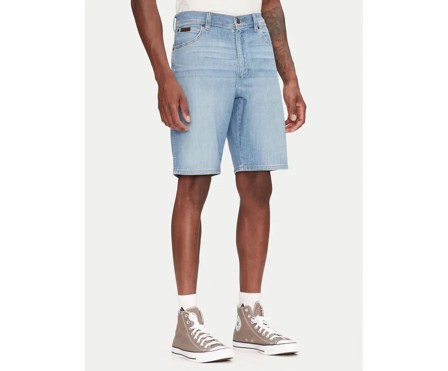 obrazek 1 Wrangler Szorty jeansowe Texas 112362508 Niebieski Regular Fit