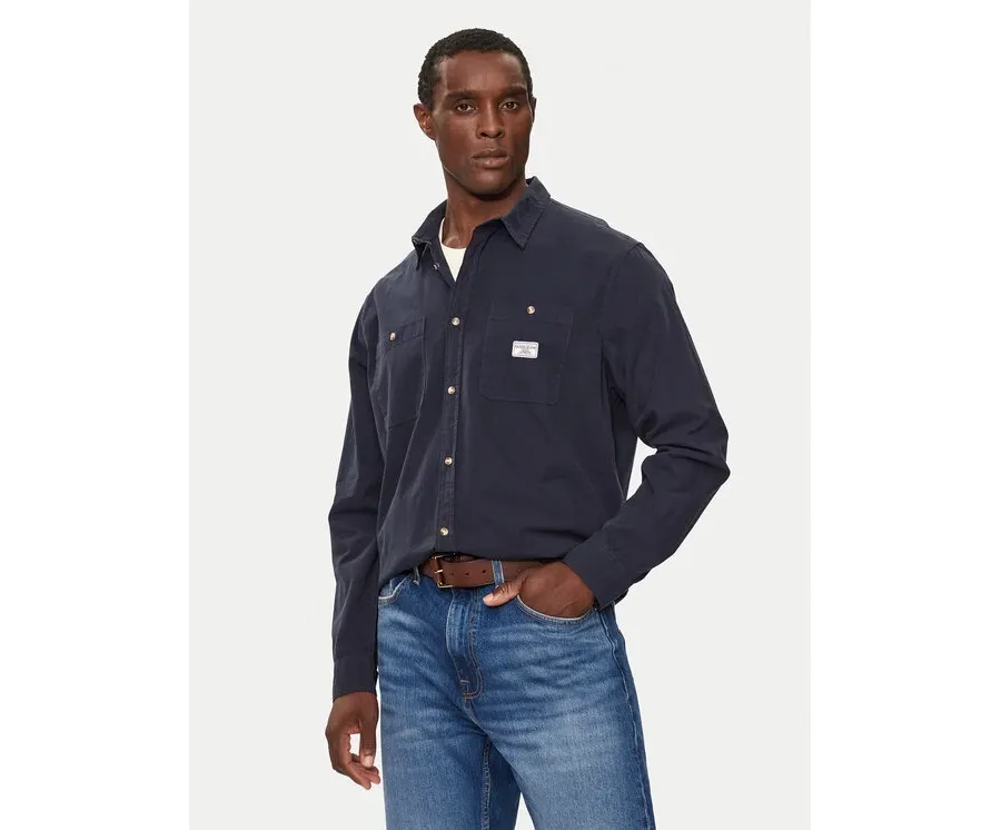 obrazek 1 Guess Jeans Koszula M4YH37 WGCF1 Granatowy Regular Fit