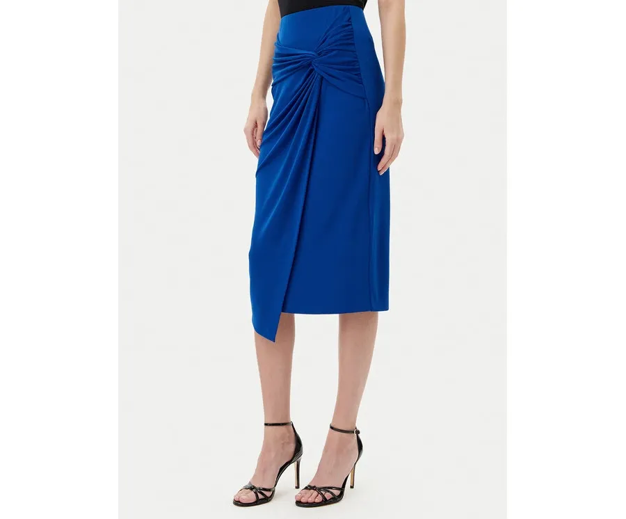 obrazek 1 Rinascimento Spódnica midi CFC0123489003 Niebieski Regular Fit