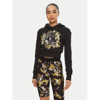 Zdjęcie Versace Jeans Couture Bluza 78HAIC01 Czarny Regular Fit