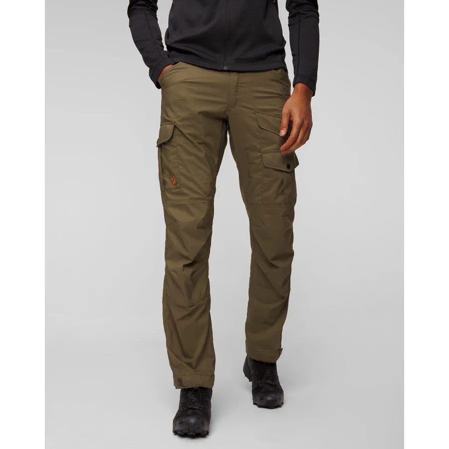 obrazek 1 Czarne Spodnie Trekkingowe Męskie Fjallraven Vidda Pro Lite Trousers M