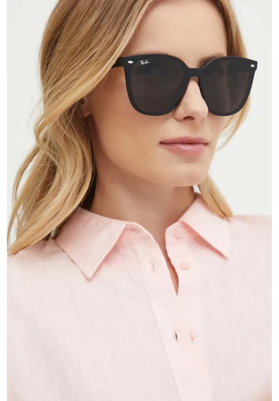 obrazek 1 Ray-Ban okulary przeciwsłoneczne kolor czarny 0RB4423D