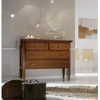 Picture Original chest of drawers with 4 drawers - Zanini