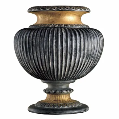 Picture Large, knurled vase H.66xL.60xP.60 cm