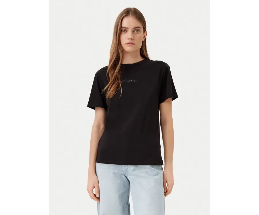 obrazek 1 Calvin Klein T-Shirt K20K208294 Czarny Regular Fit