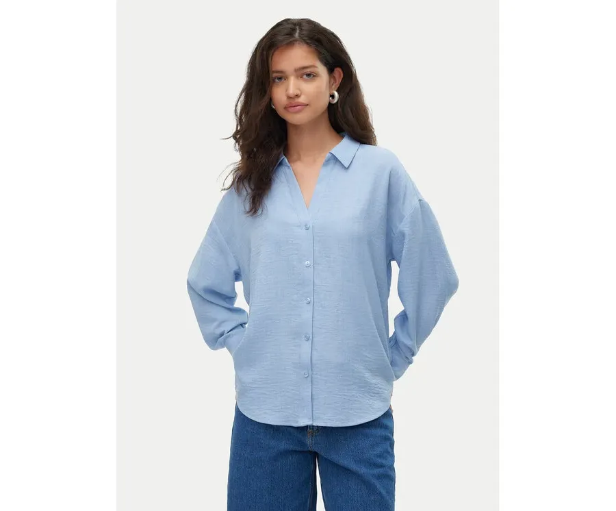 obrazek 1 Vero Moda Koszula Melaney 10316389 Niebieski Loose Fit