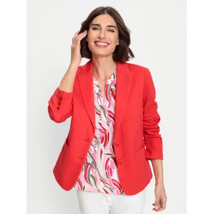 Zdjęcie Olsen Marynarka 15001367 Czerwony Regular Fit