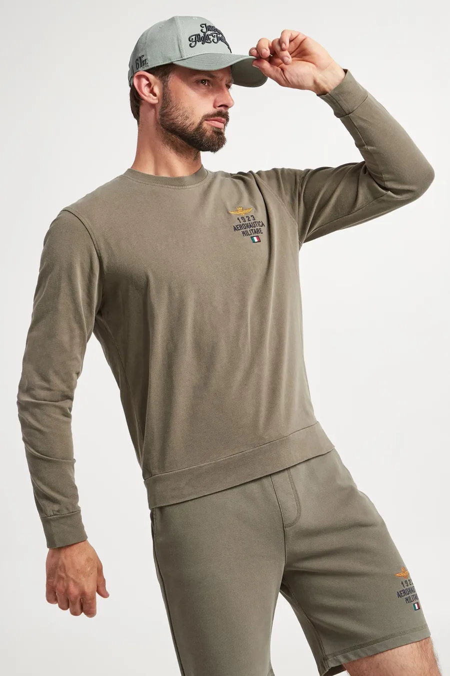 obrazek 1 Bluza dresowa męska crewneck AERONAUTICA MILITARE Aeronautica Militare