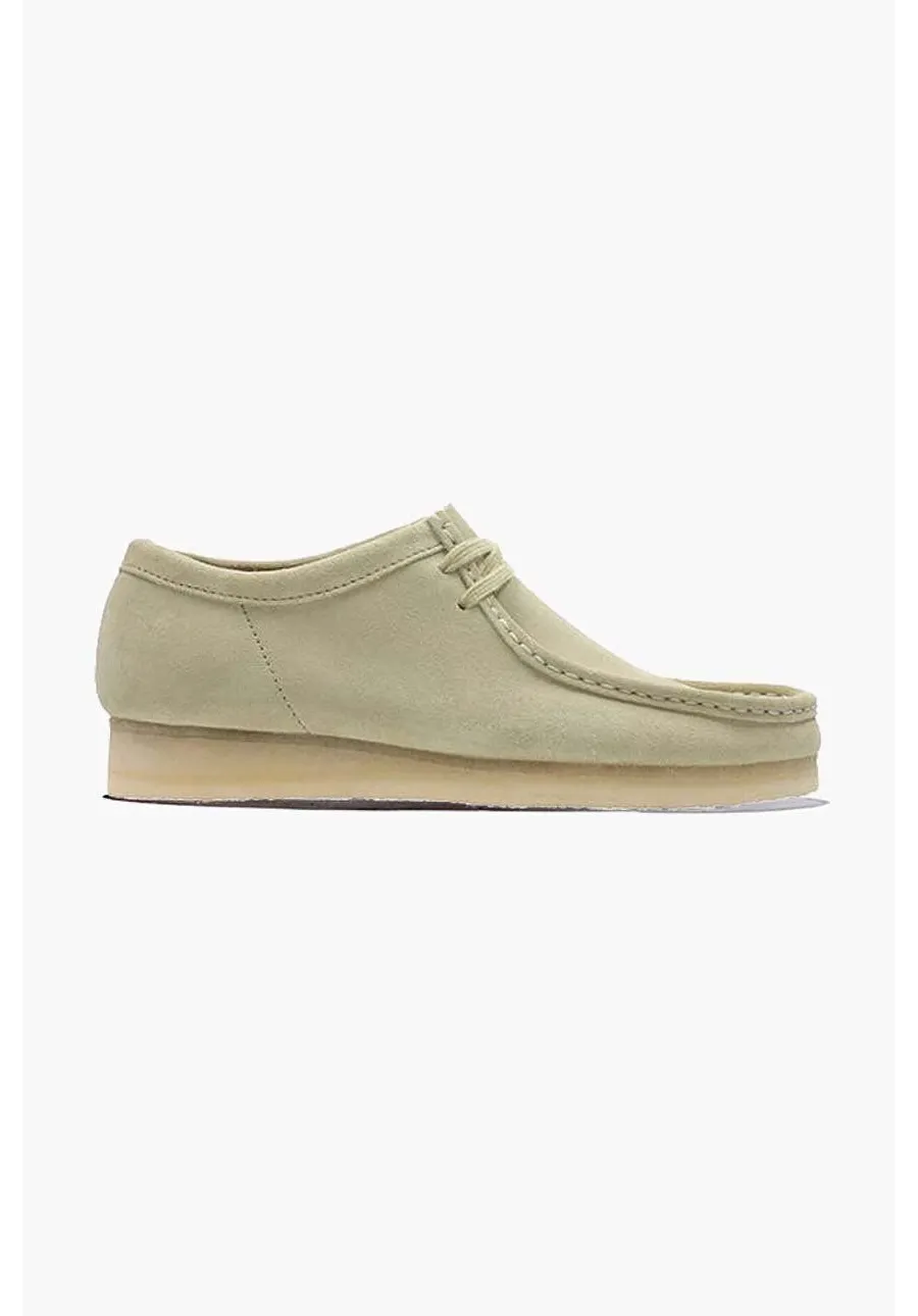 obrazek 1 Clarks Originals półbuty zamszowe Wallabee męskie kolor brązowy 26155515