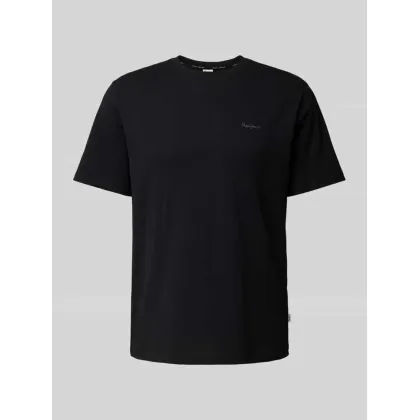 Zdjęcie T-shirt z wyhaftowanym logo model ‘Connor’