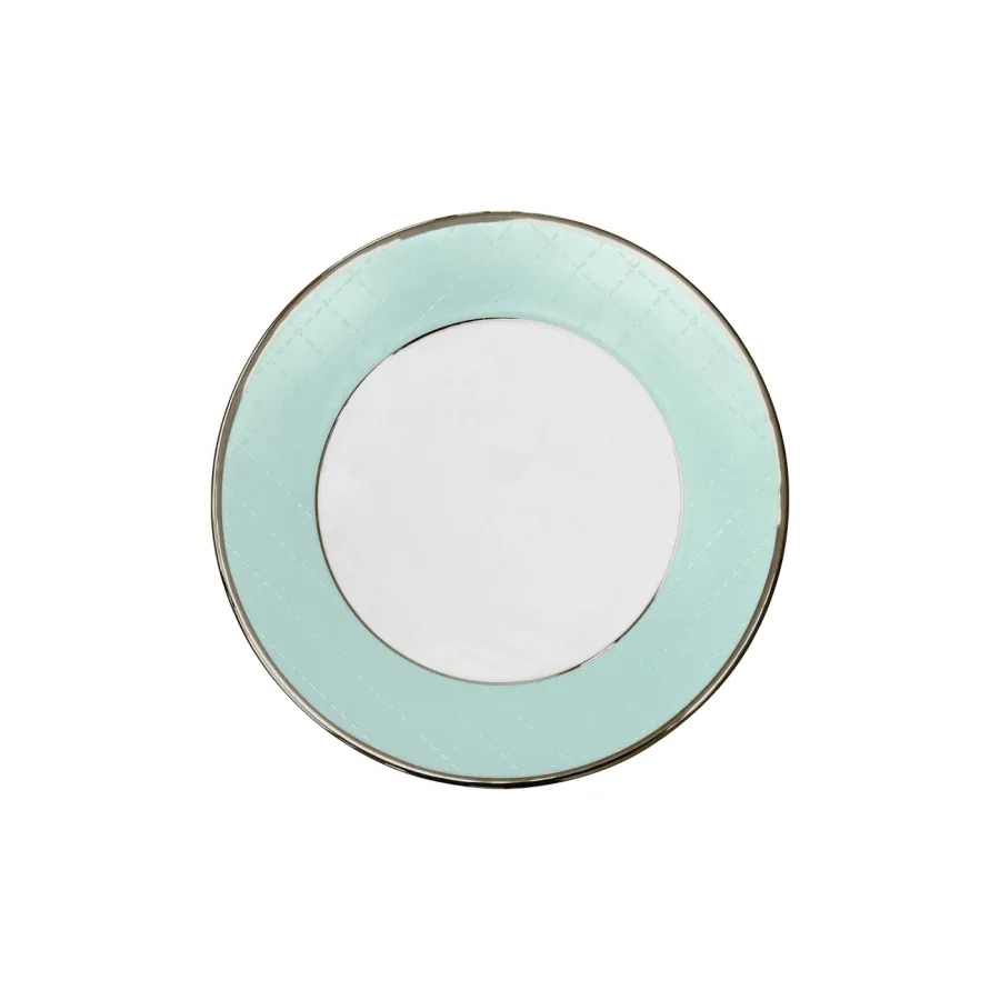 obrazek 1 Ekskluzywny porcelanowy talerzyk deserowy z kolekcji Ethereal Blue - Porcel