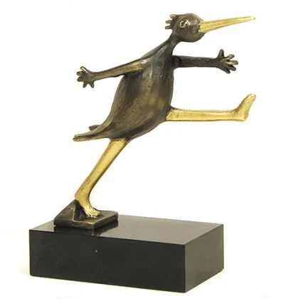 Zdjęcie Gustowna statuetka ptaszka